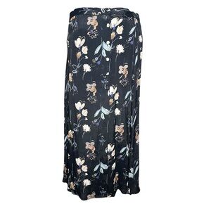 Paul Harris Design Floral Print Wrap Maxi Skirt - Women’s Size Large